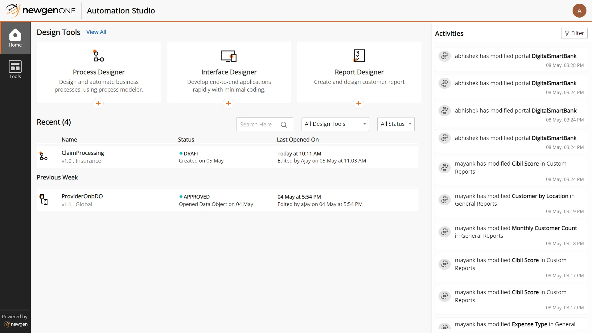 NewgenONE Digital Transformation Platform